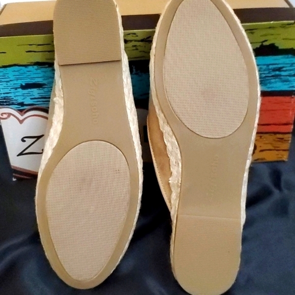 Zigi Soho Women's Kailee Espadrille Mules Size 10, Sand Color - Picture 3 of 6